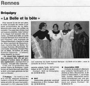 Thibaud Mauduech : La Belle et la Bte