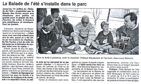 Thibaud Mauduech : interventions en milieu scolaire